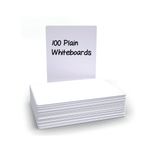 Economy Drywipe Board Plain A4 Pk100