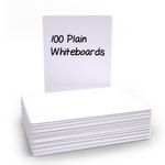 Economy Drywipe Board Plain A4 Pk100
