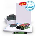 Show-Me Plain Drywipe Board A4 Pk10