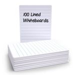 Economy Drywipe Board Lined A4 Pk100