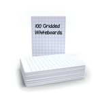 Economy Drywipe Board Grid A4 Pk100