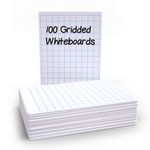 Economy Drywipe Board Grid A4 Pk100