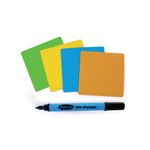 Showme Magnet Notes 75X75Mm Ast Pk40