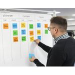 Showme Magnet Notes 75X75Mm Ast Pk40