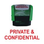Colop S/Inking Stamp Private/Confid
