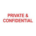 Colop S/Inking Stamp Private/Confid