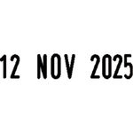 Colop S120 Self Inking Mini Dater