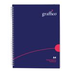 Graffico Pp Wirebound Notebk A4 140P