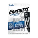 Energizer Ultimate Aaa Battery Pk4
