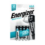 Energizer Max Plus Aaa Battery Pk4