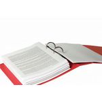 Esselte No 1 L/Arch 75Mm A4 Red Pk10