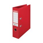 Esselte No 1 L/Arch 75Mm A4 Red Pk10