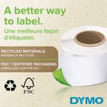 Dymo Multipurpose Labels 25X54Mm Wht