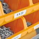 Dymo Rhino Vinyl Tape 12Mm Blk/Wht