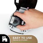 Dymo D1 Labelmaker Tape 9Mm Blk/Clr
