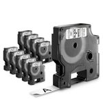 Dymo D1 Labelmaker Tape 9Mm Blk/Wht