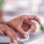 Dymo D1 Labelmaker Tape 9Mm Blk/Wht