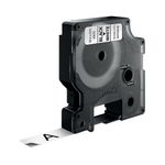 Dymo D1 Labelmaker Tape 12Mm Blk/Wht