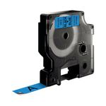 Dymo D1 Labelmaker Tape 12Mm Blk/Blu