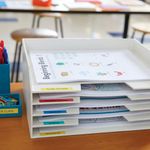 Dymo D1 Labelmaker Tape 12Mm Blk/Blu