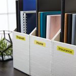 Dymo D1 Labelmaker Tape 12Mm Blk/Ylw