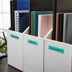 Dymo D1 Labelmaker Tape 12Mm Blk/Grn