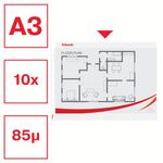 Esselte Ls Punch Pocket A3 Clr Pk10
