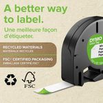 Dymo Letratag Plas Tape 12Mmx4M Ylw