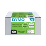 Dymo Shipping Labels 54Mmx101Mm Pk6