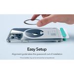 Esr Halolock Univring Slv/Blk Pk2