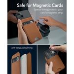 Esr Halolock Vegan Wallet Stand Brn