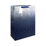 Eurowrap Navy Ombre Gift Bag Xl Pk6