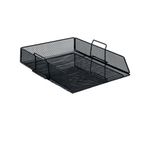 Wire Mesh Letter Tray Black