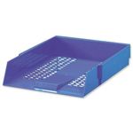 Letter Tray Hi Polystyrene Fc Blue