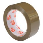 Packaging Tape Pp 38Mmx66M Buff Pk6