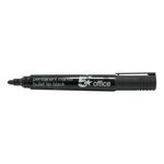 Perm Mkr Smear Proof Blk Pk12