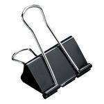 Foldback Clips 41Mm Black Pk12