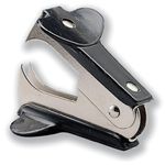 Staple Remover Contoured Grip Black