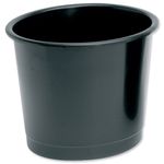 Waste Bin 14L 304X254Mm Blk