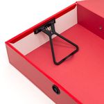 Box File Foolscap Red Pk5