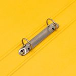 2 O-Ring Binder A4 Pp Yellow Pk10