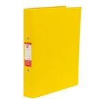 2 O-Ring Binder A4 Pp Yellow Pk10