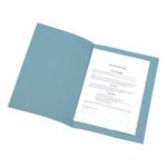 Sq Cut Folder 180Gsm Fc Blue Pk100
