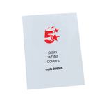 Bndg Covers 250Gsm A4 White Pk100
