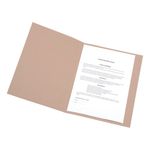 Sq Cut Folder 250Gsm A4 Buff Pk100
