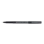 Fibre Tip Pen Medium Black Pk12