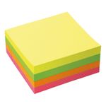 Re-Move Nt Cube 76X76Mm Neon Rainbow
