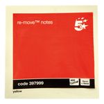 Re-Move Nt Cube Pad 76X76Mm Ylw