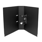 Lever Arch File A4 Black Pk10