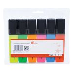 Highlighter Chisel Ast Pk6